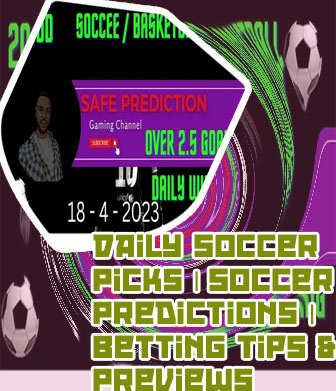 All soccer tips today
