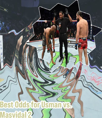 Betting odds masvidal usman