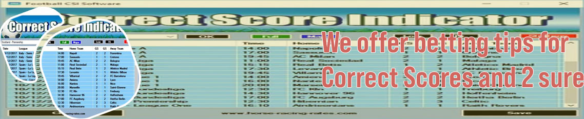 Football correct score