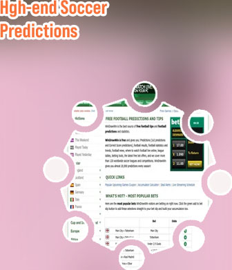 Pick for win soccer prediction